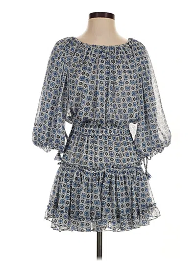 Pre-owned Misa Casual Dress In Blue