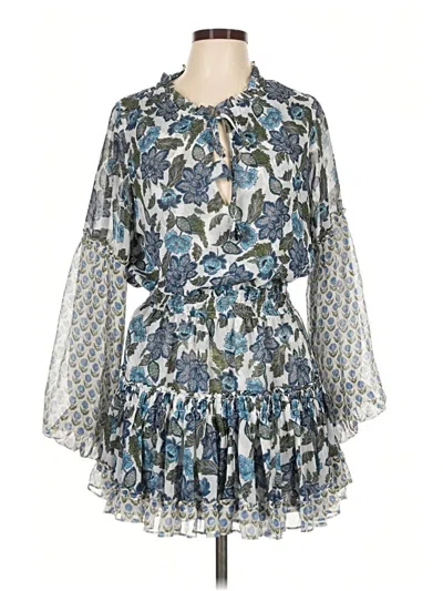 Pre-owned Misa Casual Dress In Blue