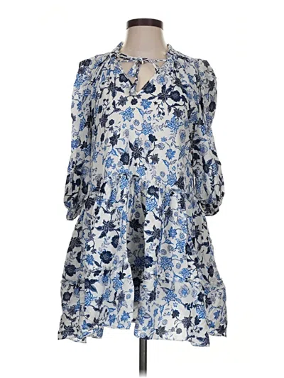Pre-owned Misa Casual Dress In Blue