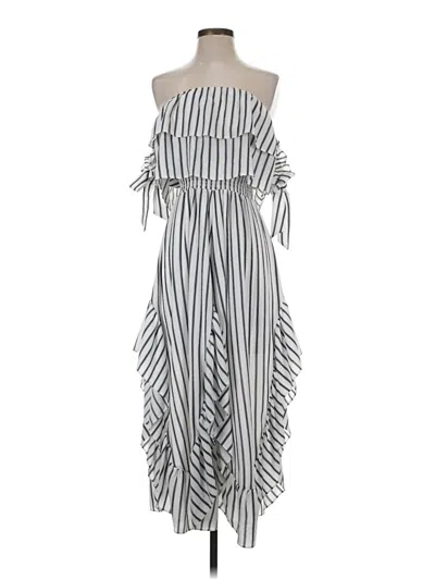 Pre-owned Misa Casual Dress In Gray
