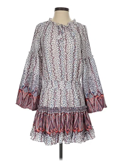 Pre-owned Misa Casual Dress In Gray