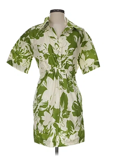 Pre-owned Misa Casual Dress In Green