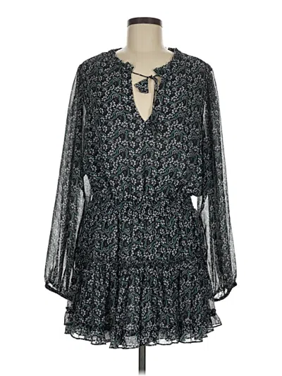 Pre-owned Misa Casual Dress In Green