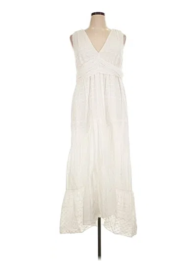 Pre-owned Misa Casual Dress In Ivory