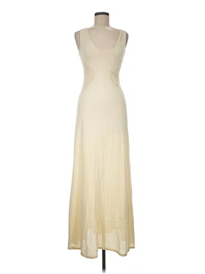 Pre-owned Misa Casual Dress In Ivory