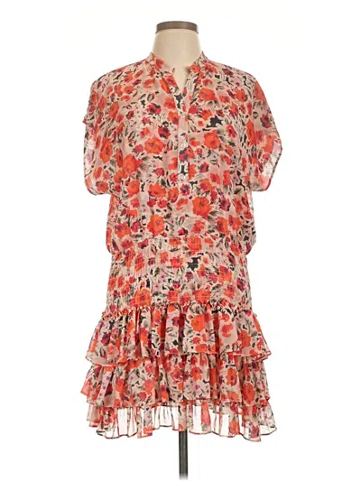 Pre-owned Misa Casual Dress In Orange
