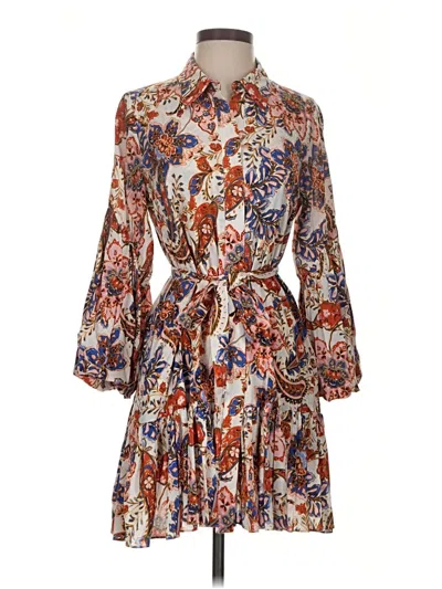 Pre-owned Misa Casual Dress In Orange