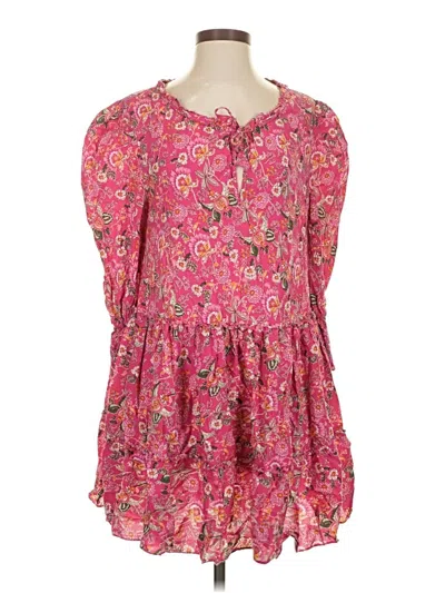 Pre-owned Misa Casual Dress In Pink