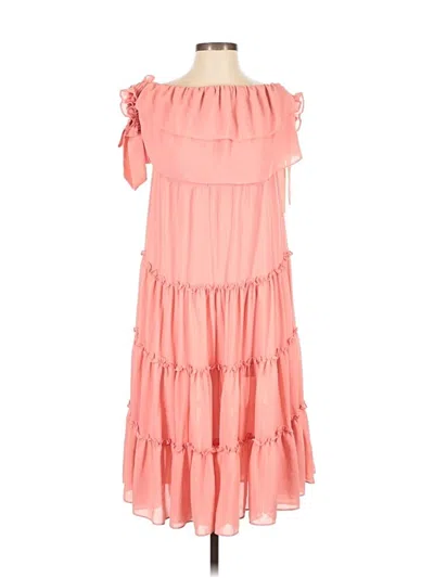Pre-owned Misa Casual Dress In Pink