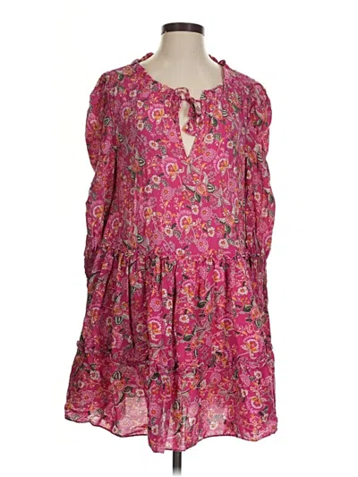 Pre-owned Misa Casual Dress In Pink
