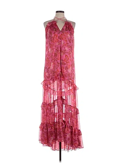 Pre-owned Misa Casual Dress In Pink