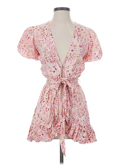 Pre-owned Misa Casual Dress In Pink