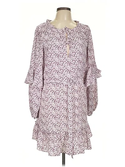 Pre-owned Misa Casual Dress In Purple