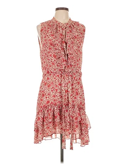 Pre-owned Misa Casual Dress In Red