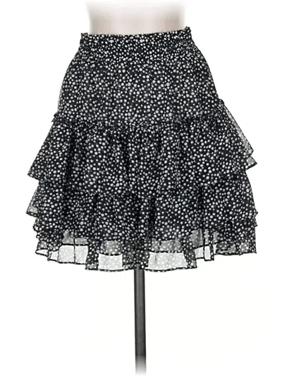 Pre-owned Misa Casual Skirt In Black