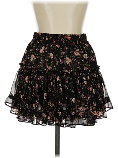 Pre-owned Misa Casual Skirt In Black