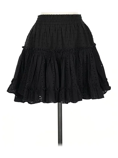 Pre-owned Misa Casual Skirt In Black