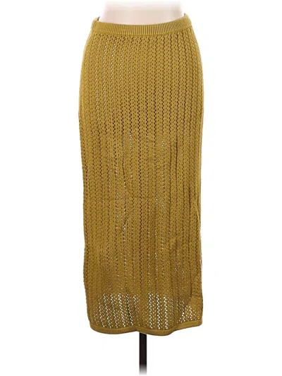Misa Casual Skirt In Yellow