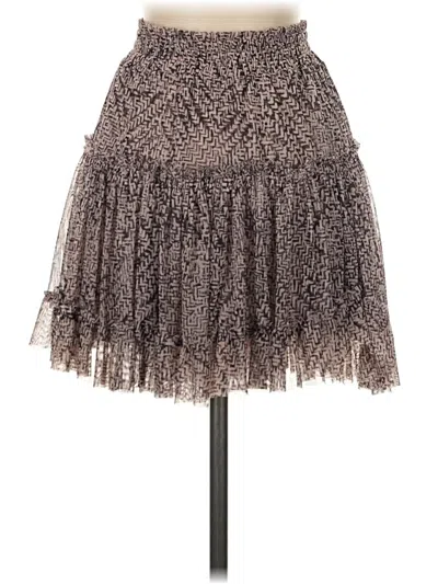 Pre-owned Misa Casual Skirt In Gray