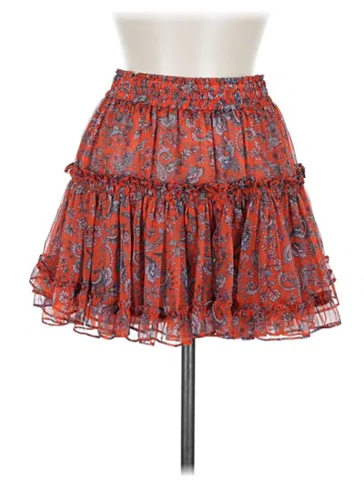 Pre-owned Misa Casual Skirt In Red
