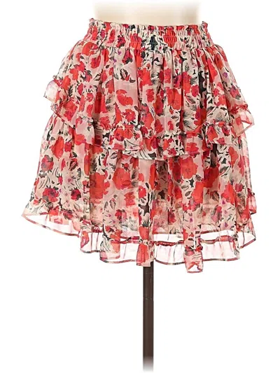 Pre-owned Misa Casual Skirt In Red