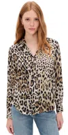 Misa Celine Top Leopard Print In Animal Print