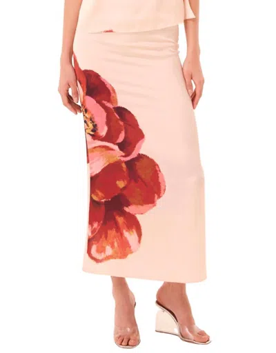 Misa Charli Skirt In Peony Love In Pink