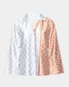 Misa Checkered Tile Isme Button-front Shirt
