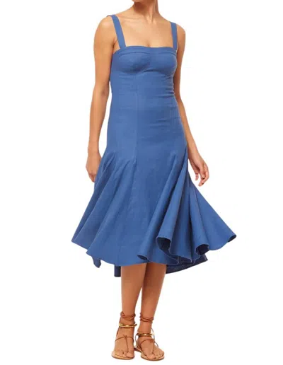 Misa Cherish Dress In Blue