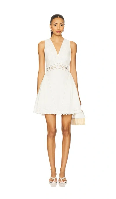 Misa Cicely Dress In White