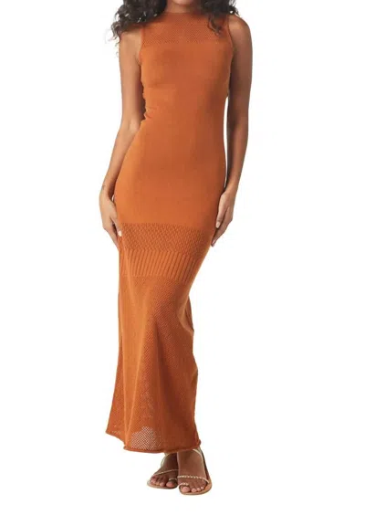 Misa Clara Dress In Canyon In Beige