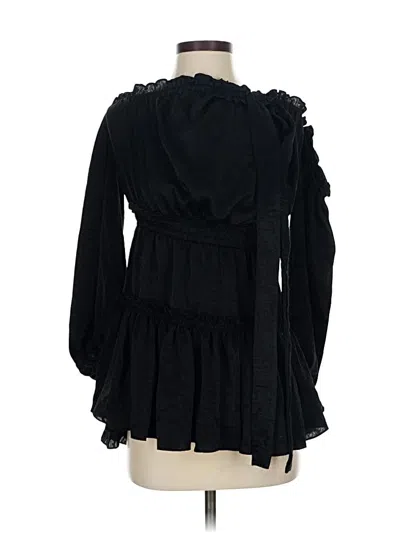 Pre-owned Misa Cocktail Dress In Black