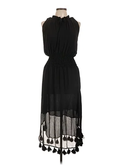 Pre-owned Misa Cocktail Dress In Black