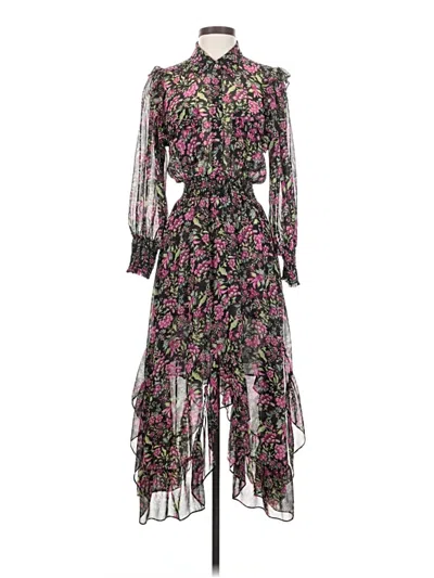 Pre-owned Misa Cocktail Dress In Black