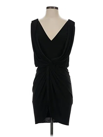 Pre-owned Misa Cocktail Dress In Black