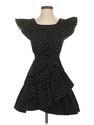 Pre-owned Misa Cocktail Dress In Black