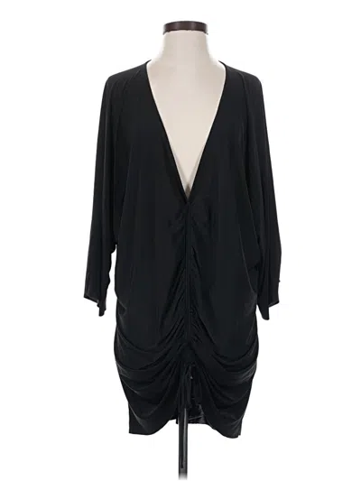 Pre-owned Misa Cocktail Dress In Black