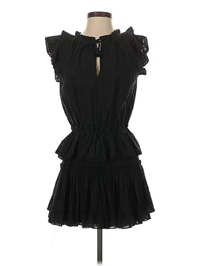 Pre-owned Misa Cocktail Dress In Black