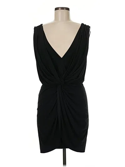 Pre-owned Misa Cocktail Dress In Black