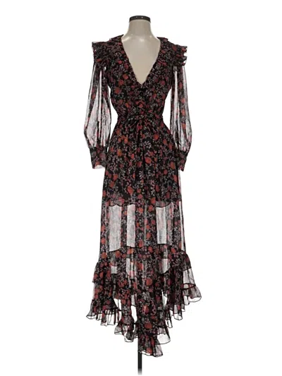 Pre-owned Misa Cocktail Dress In Black