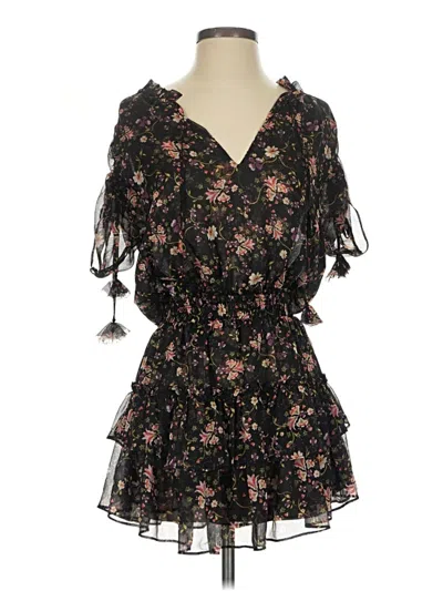 Pre-owned Misa Cocktail Dress In Black