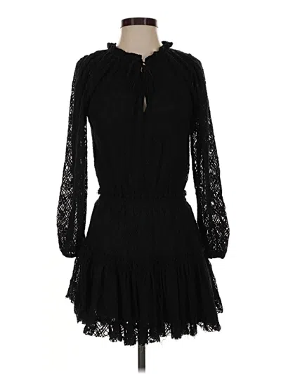 Pre-owned Misa Cocktail Dress In Black