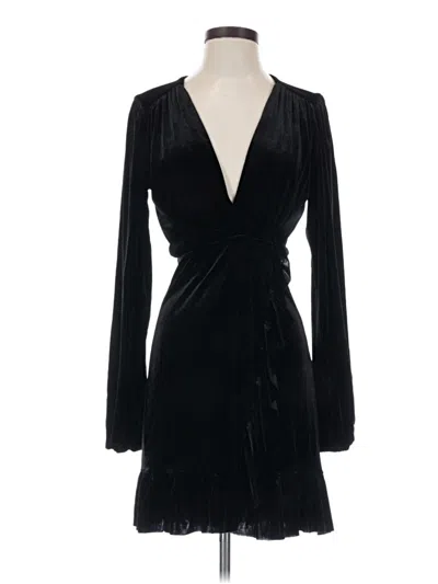 Pre-owned Misa Cocktail Dress In Black