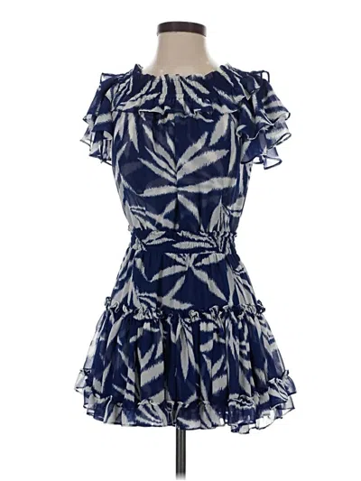 Pre-owned Misa Cocktail Dress In Blue