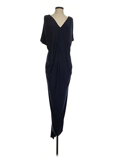 Pre-owned Misa Cocktail Dress In Blue