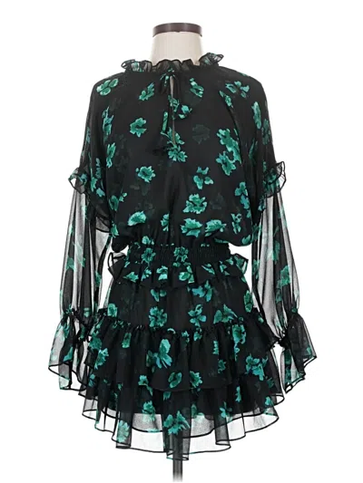 Pre-owned Misa Cocktail Dress In Blue