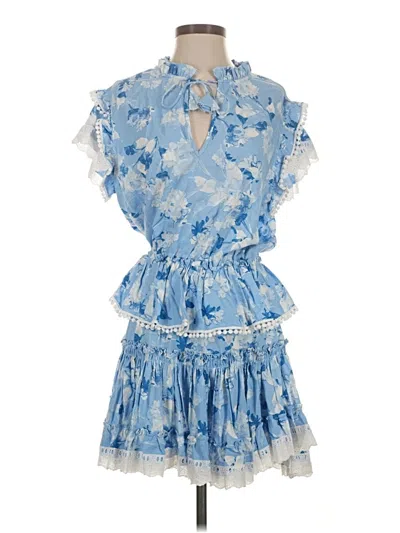 Pre-owned Misa Cocktail Dress In Blue