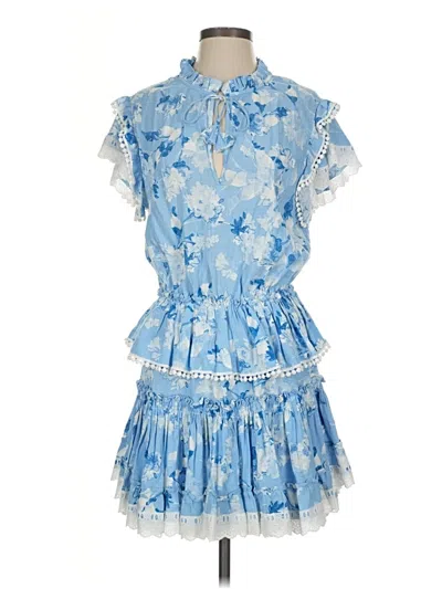 Pre-owned Misa Cocktail Dress In Blue