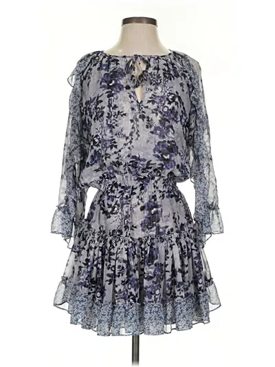 Pre-owned Misa Cocktail Dress In Blue