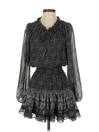 Pre-owned Misa Cocktail Dress In Gray